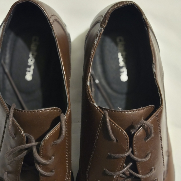 Liz Claiborne Mens Shoes Manta Style Brown Size 12 M(D) Preowned - Picture 4 of 6